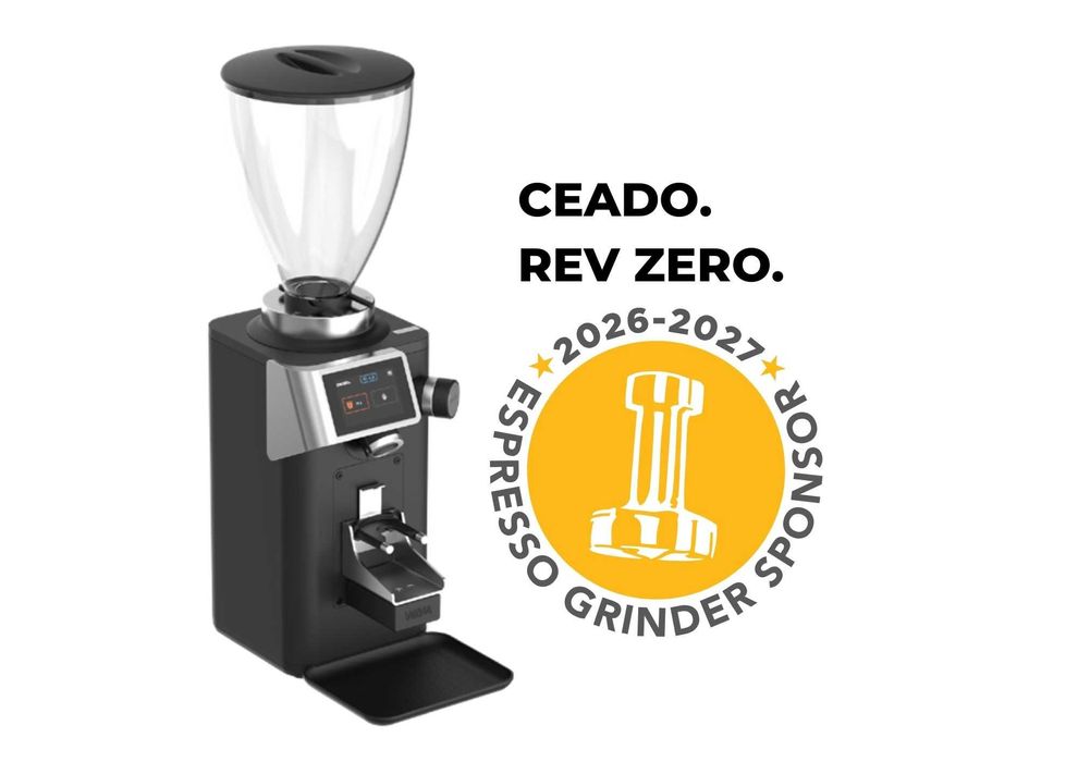 Кавомолка гриндер CEADO ZERO WAM BLACK оф. спонсор чемпіонатів 2026