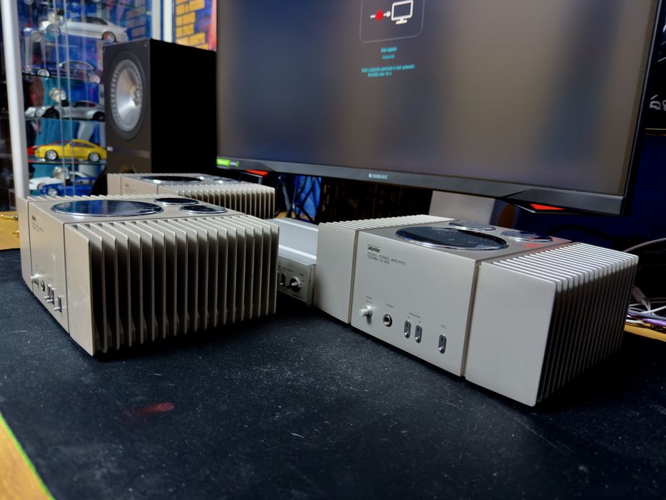 Aurex/Toshiba: 3× SC-M15 + SY-C15 po pełnej renowacji (dokum, pomiary)