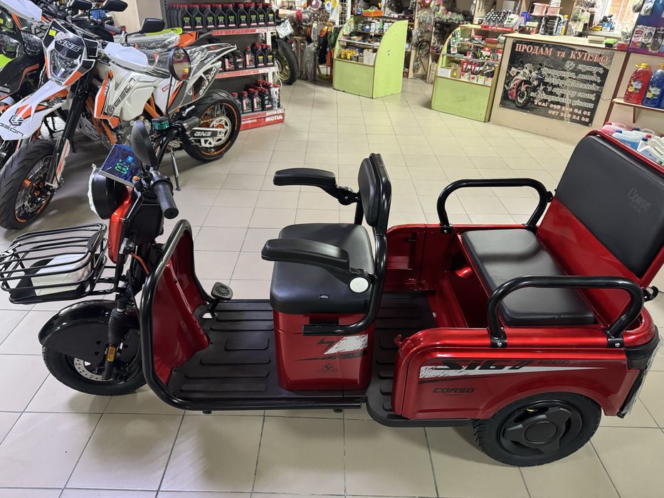Трицикл Corso «SIG-7,, Доставка.