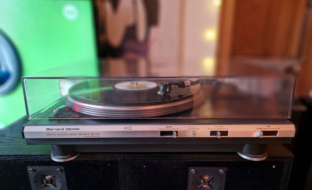 Gramofon Garrard DD 450 direct drive-wkładka Ortofon Empire