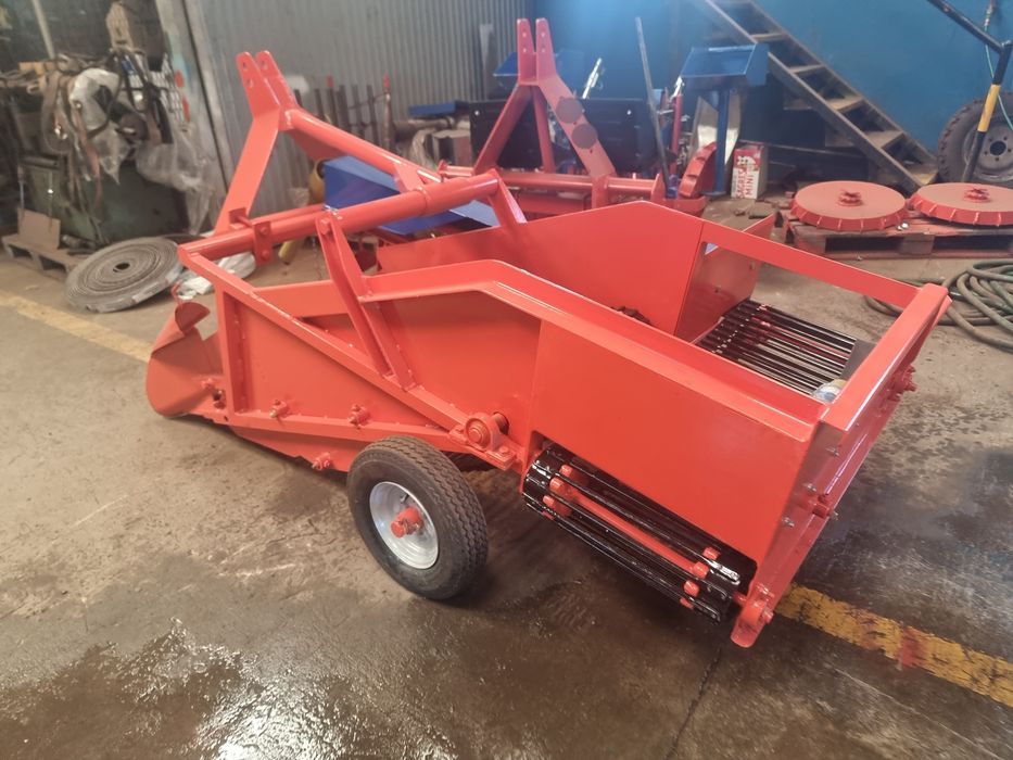 Arrancador de batata de tapete 1 linha com descarga lateral - Novo