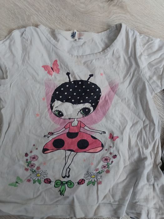 2 koszulki dziewczęce