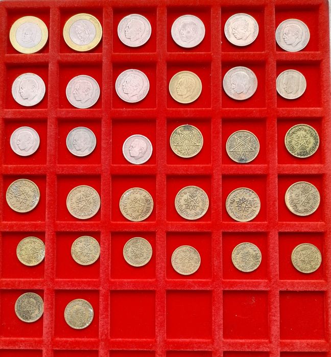 Moedas de Marrocos ( 80 unidades )