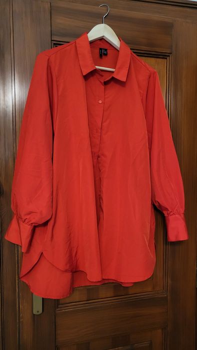 Koszula damska  czerwona rozmiar L