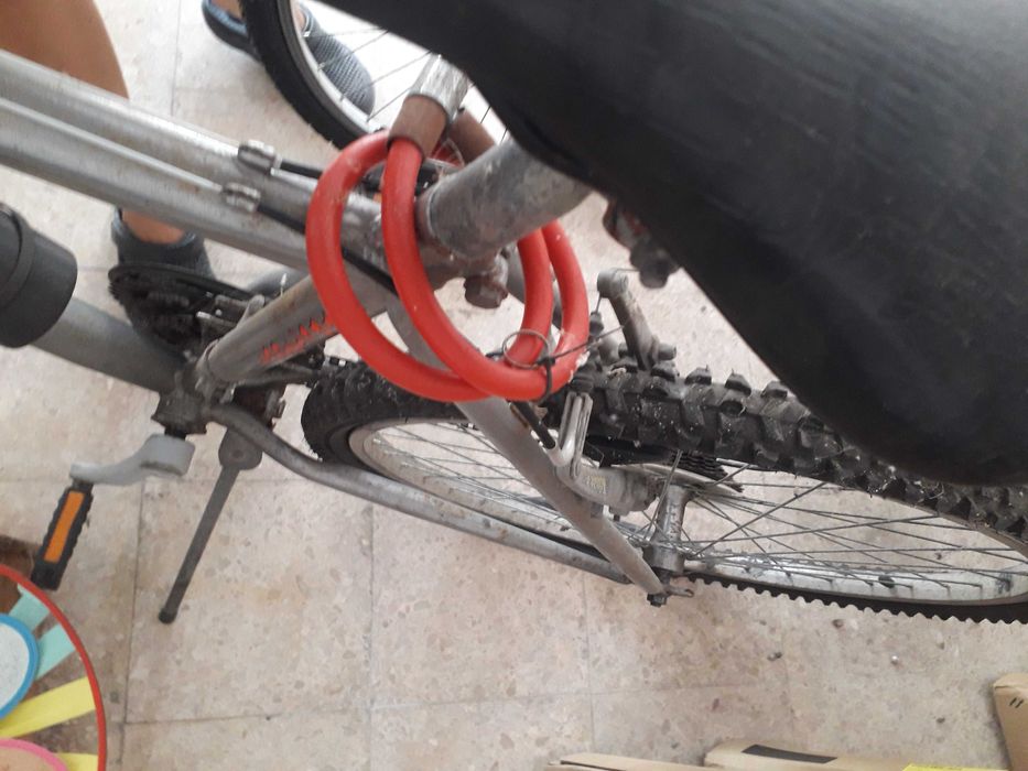 Bicicleta CINZA inteira - ou peças