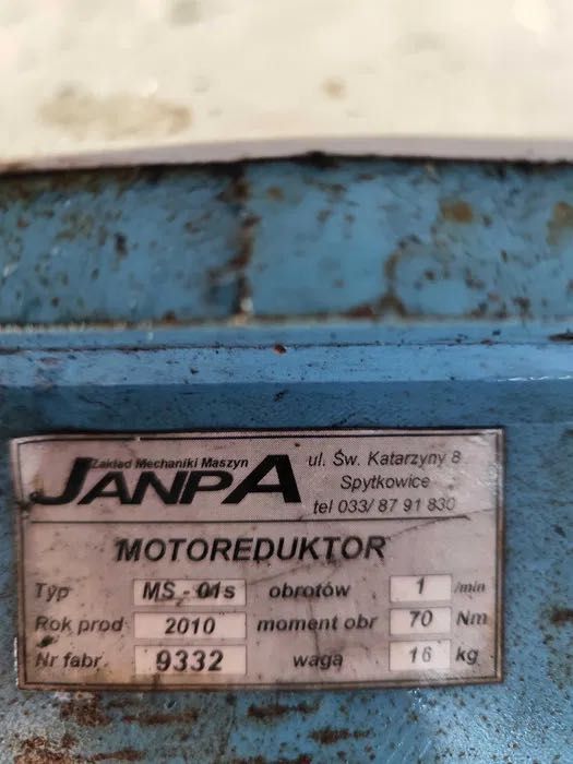 Motoreduktor JANPA z silnikiem, MS-01s,0.09kW, 220V