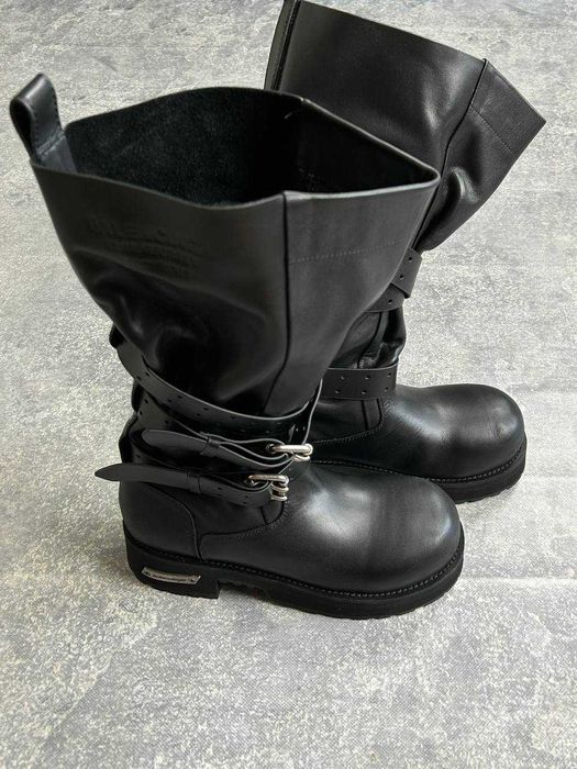 Balenciaga Venom Boot чоботи чорні черные ботинки Strike Stomper