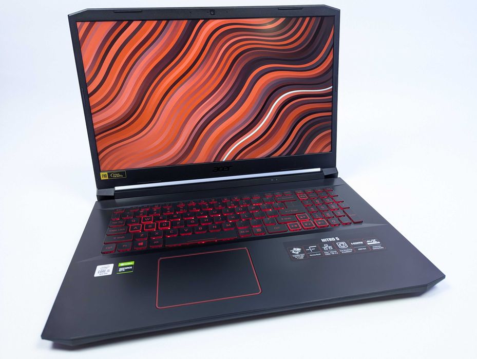 LAPTOP GAMINGOWY Acer Nitro RTX 3060 Intel i7-10750H 144hz 17 cali