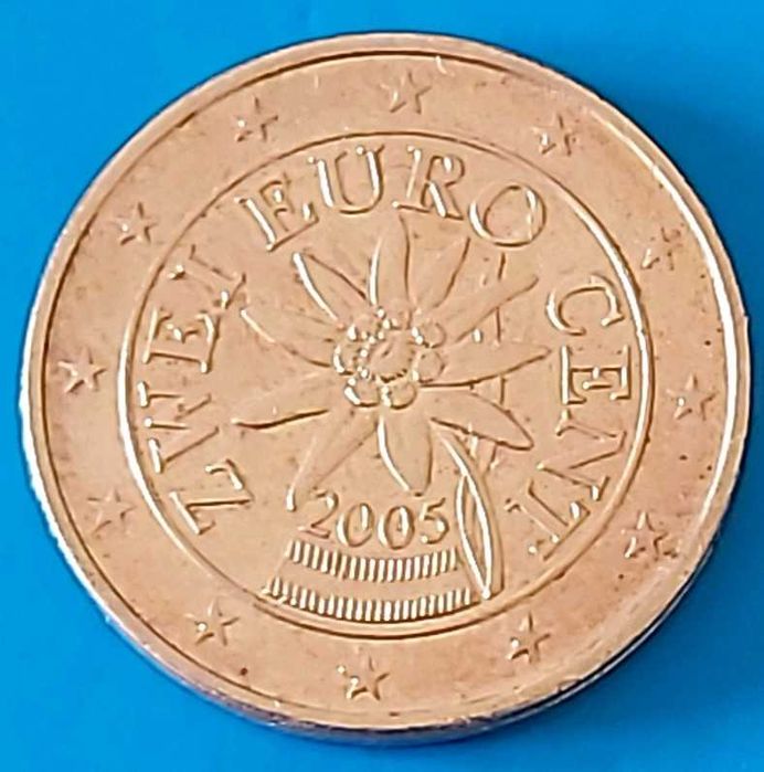 2 Cêntimos de 2005 da Áustria