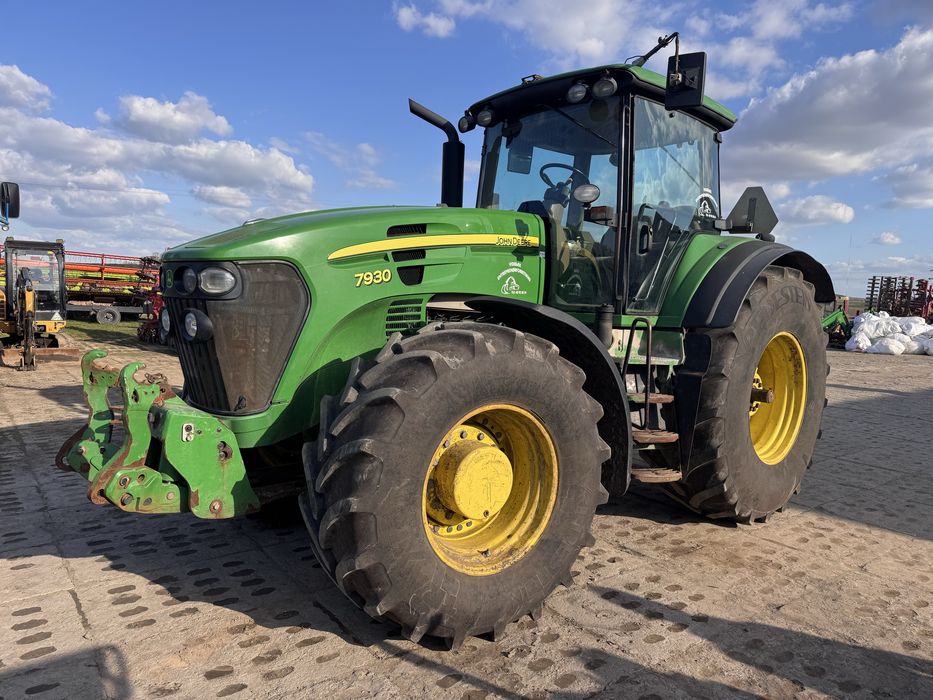 John Deere 7930, sprowadzony, 2010 rok, pneumatyka (puma, t7, 7830)