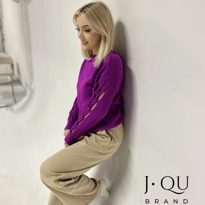 Sweter YOU Różowy one size