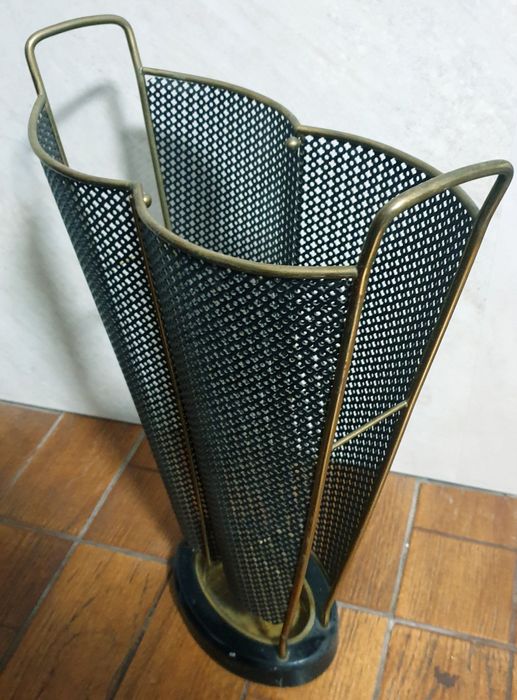 Raro fantástico suporte de guarda chuvas dos anos 50