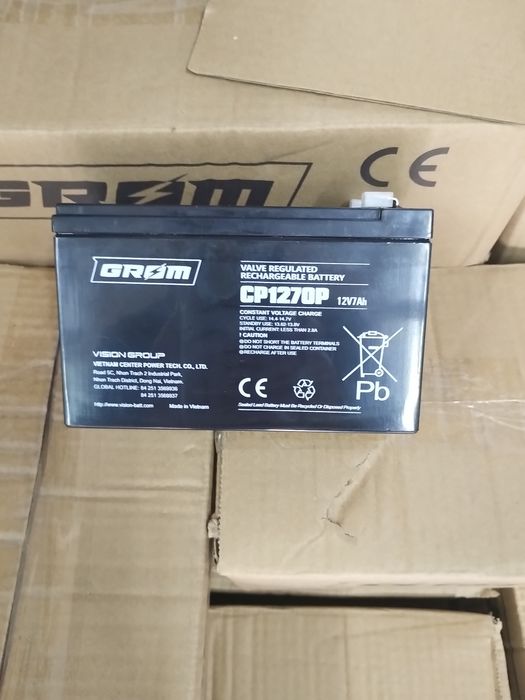 Akumulator GROM 12 F7AH