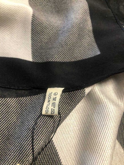 Платок Burberry в клетку бежевый с коробкой