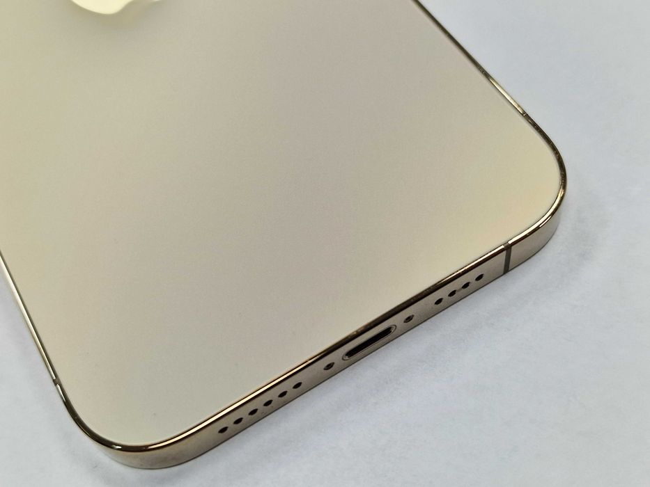 iPhone 13 Pro Max 128GB/ Gold/ Grade A-/ bateria 82%/ Gwarancja + łado