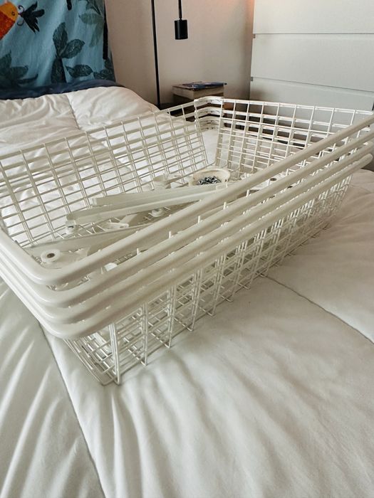 4 cestos IKEA completos prontos a montar