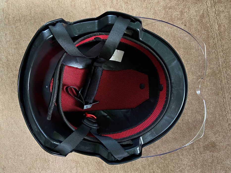 Мотошолом для скутера S,М 55-59см Шлем Шльом Шолом Мотошлем Велошолом