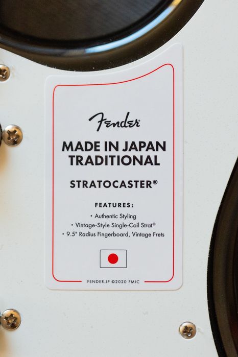 Fender Japan Traditional 50s Stratocaster Maple 2Color Sunburst (NOWY)