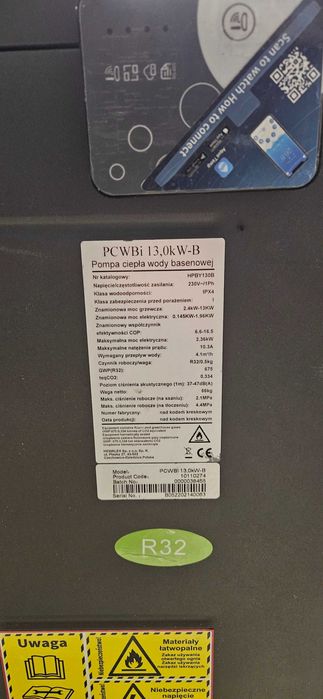 Hewalex Basenowa pompa ciepła 13kw