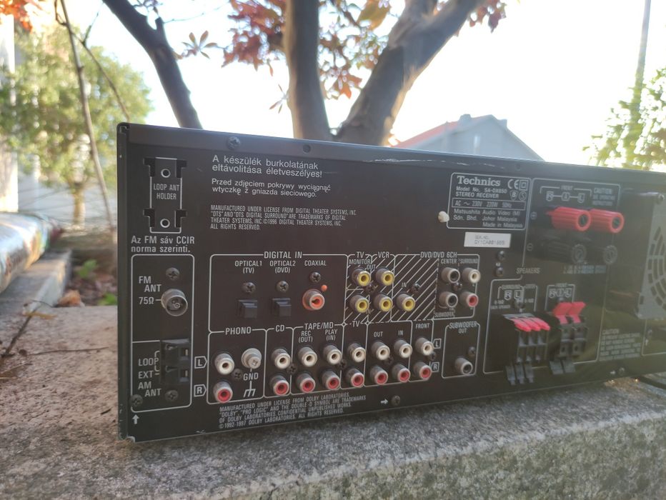 Technics SA-DX850 amplificador