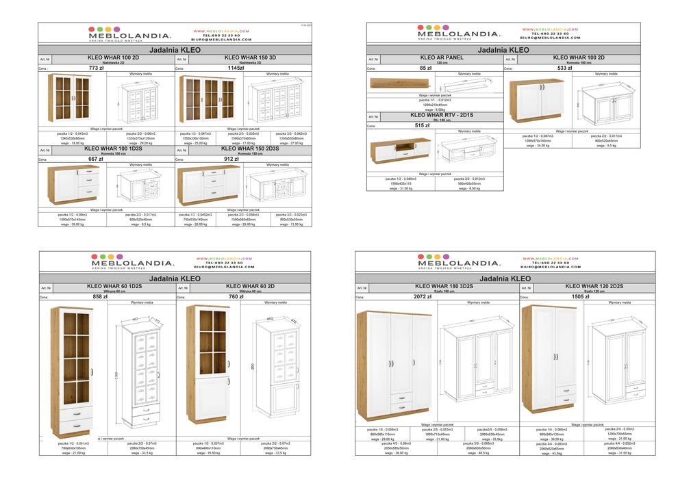 Jadalnia KLEO HIT !!! Styl Angielski ! Nowy Model !