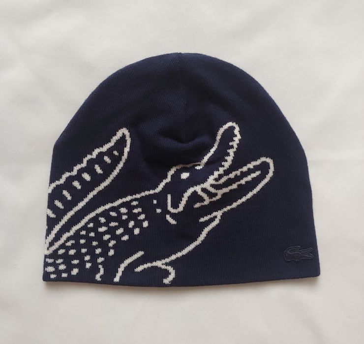 Шапка унисекс шерстяная Lacoste