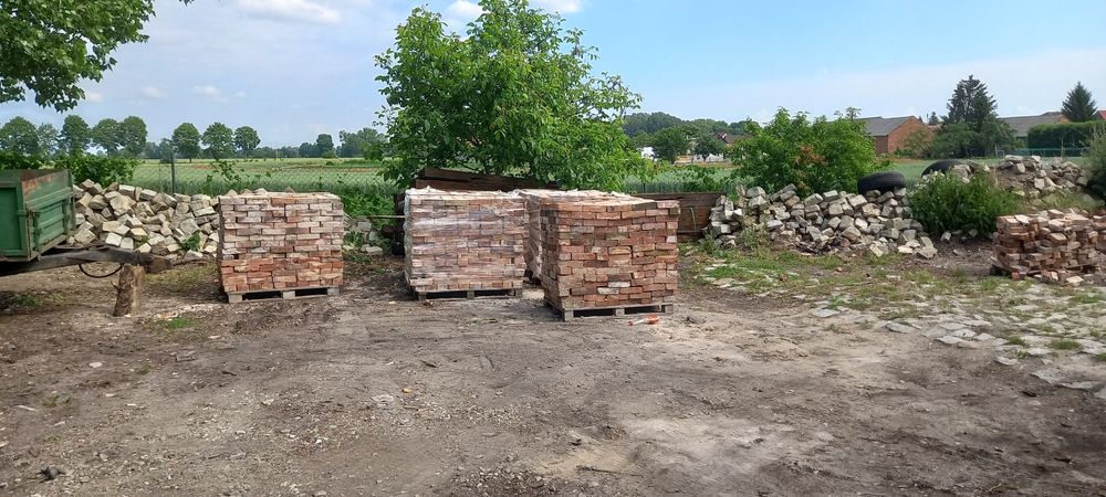 Cegla z rozbiorki budynków