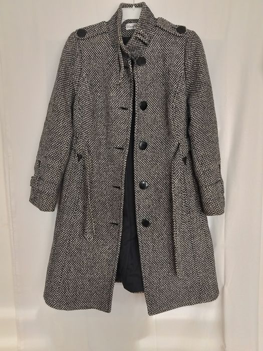 Wełniany płaszcz damski roz L/XL