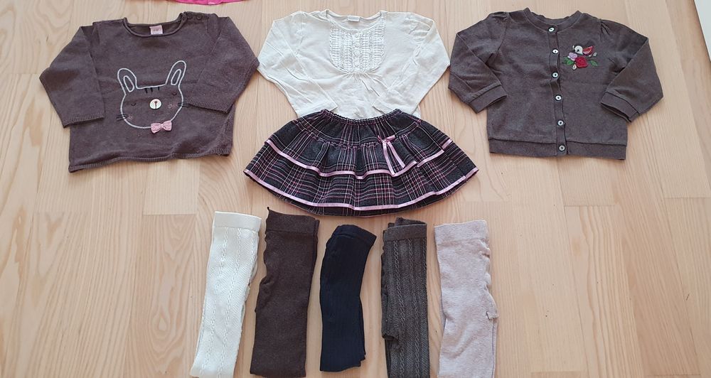 Zestaw ubrań H&M, Smyk, Cool Club i inne