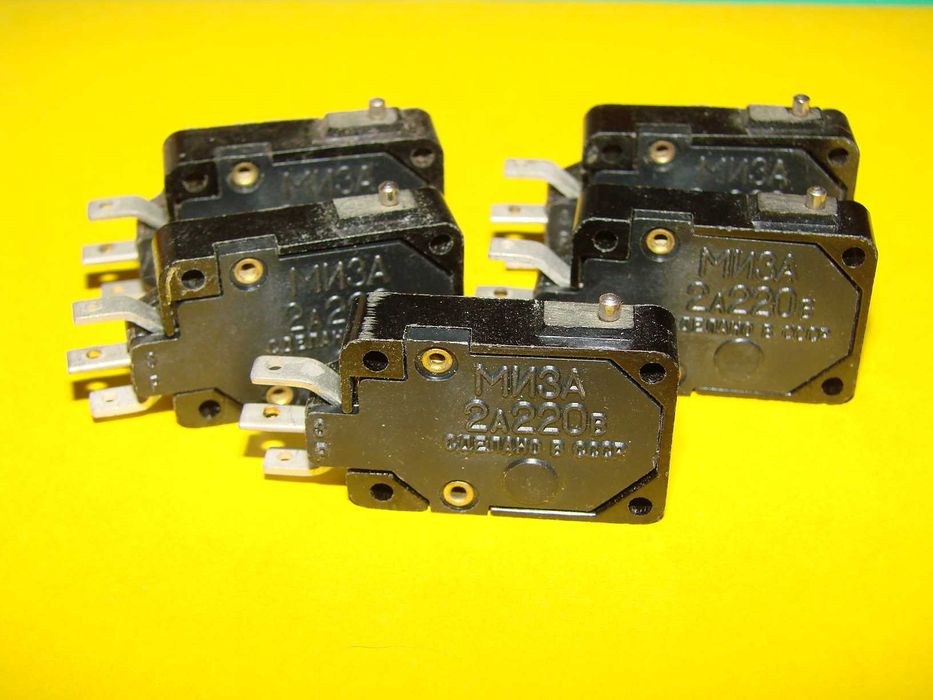 Микропереключатель МИ3А, МИ-3А, переключатель МИЗА, МИ-ЗА без лепестка