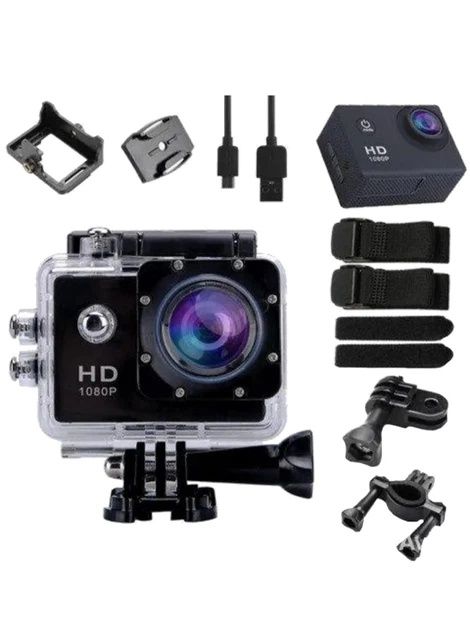 Екшн камера A7 Sport Full HD 1080P - Спортивна камера з аквабоксом