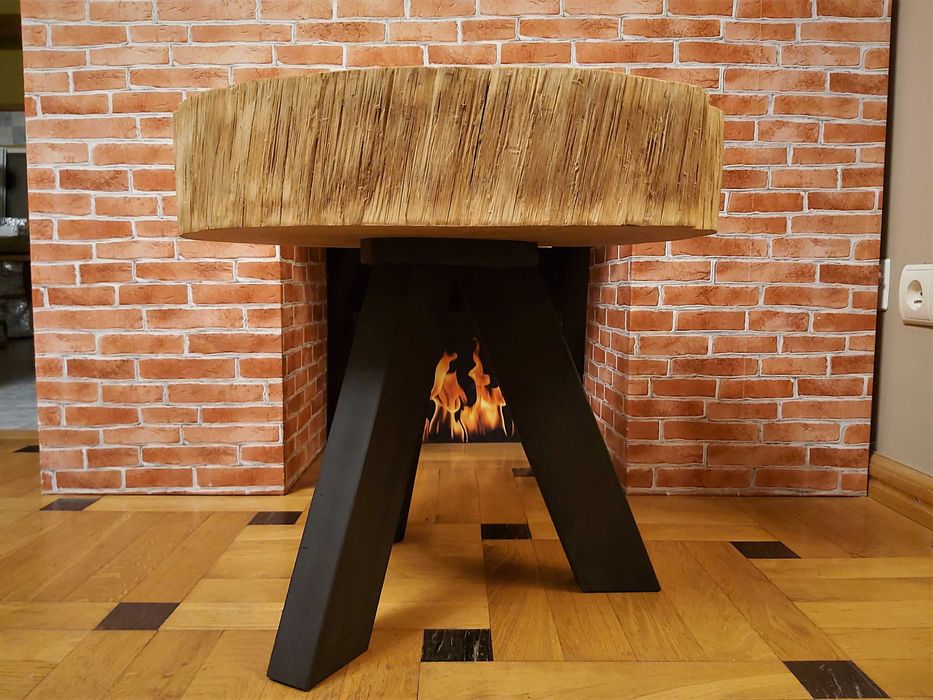 plaster dębu, 60 cm, wyszlifowany.