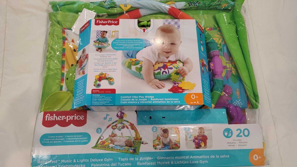 Tapete de Atividades FISHER PRICE Rainforest Music & Lights Deluxe