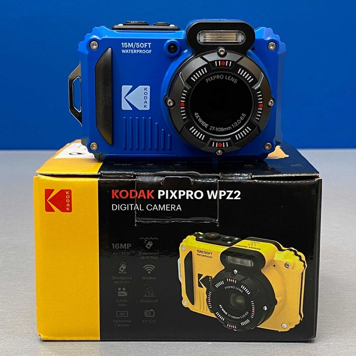 Kodak PixPro WPZ2 | 16.3MP | NOVA | Blue | 3 ANOS DE GARANTIA