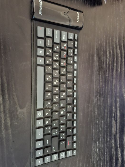 Клавіатура силіконова Crown CMK-6003 Black