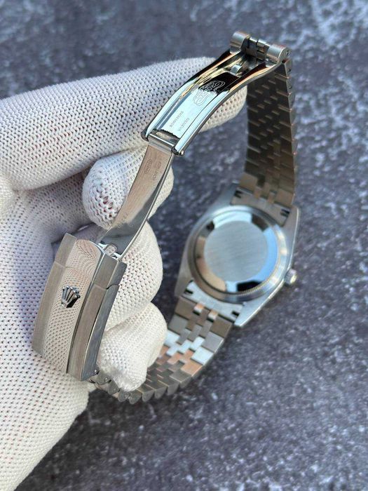 Швейцарський жіночий годинник Rolex Datejust Blue Diamond 36 mm - Lady