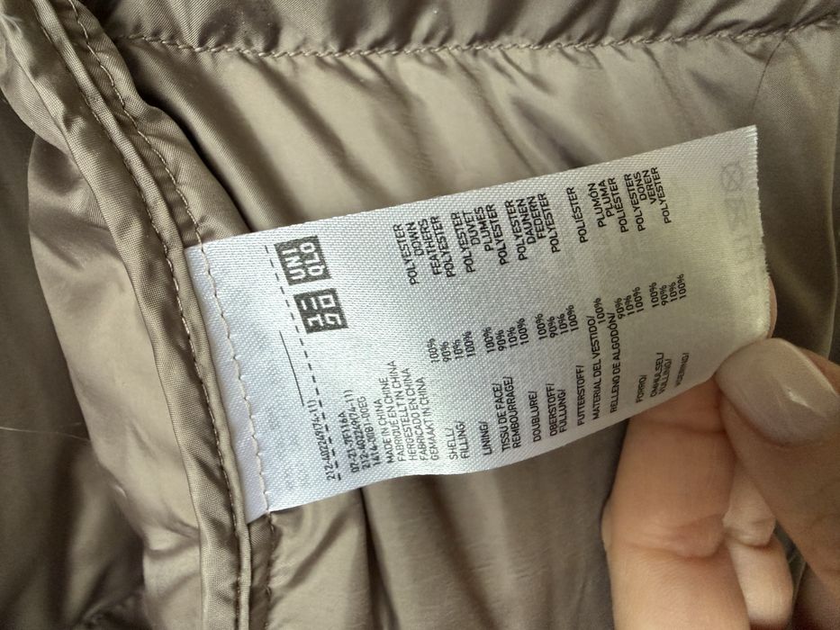 пуховик Uniqlo