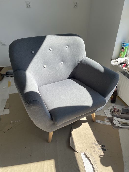 Sofa+fotel+podnóżek