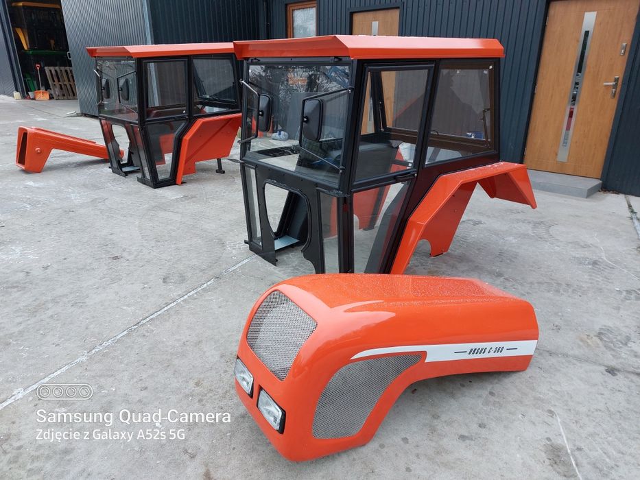 Kabina kabiny c330 c360 t25 mf bizon maska transport