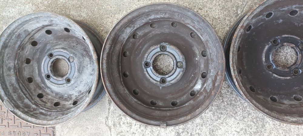 Jantes de ferro R13 Peugeot 106 - 4 unidades