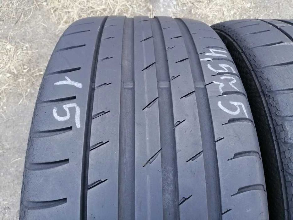 235/40 R19 96W Continental ContiSportContact3 літо 2штуки шини б/у