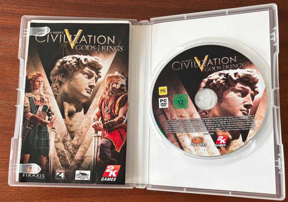 Jogo PC Civilization V + pacote de expansão