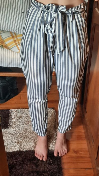 Calças finas de fato tiffosi