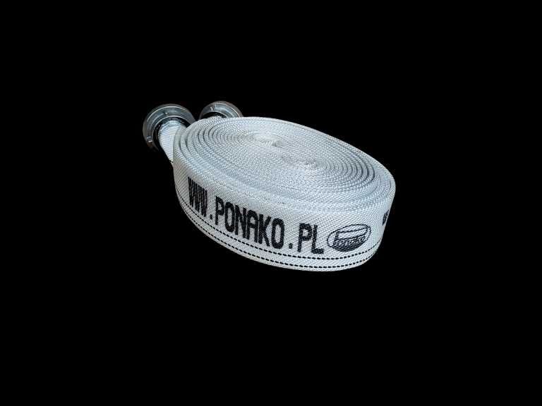 POLSKI Wąż Strażacki tłoczny zrzutowy Bezalin 52 mm Odwodnienie FV