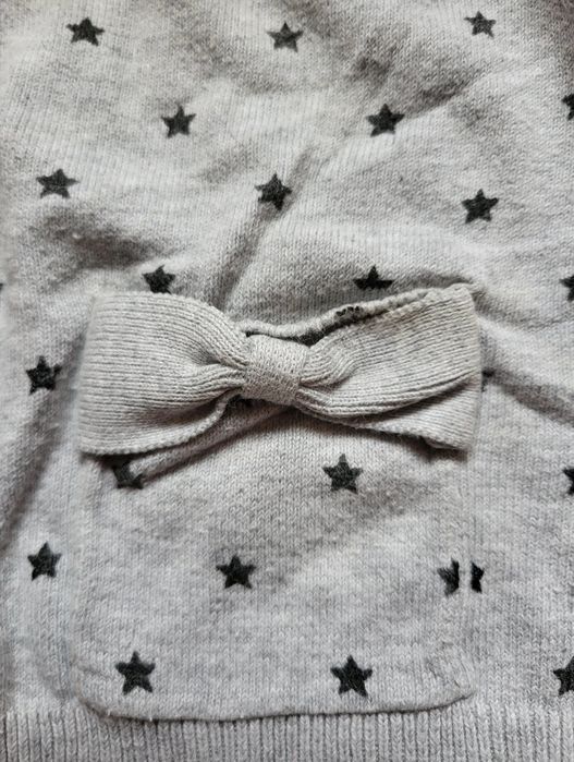Rozpinany sweterek dla dziewczynki, rozmiar 122, CoolClub