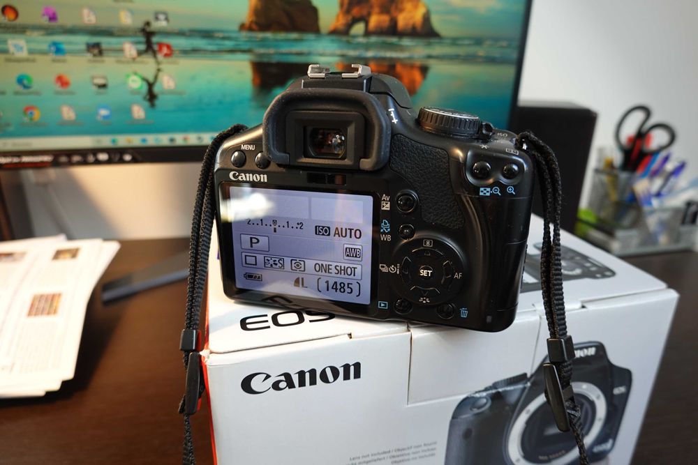 Body EOS450D stan idealny, mały przebieg + gratis obiektyw kit