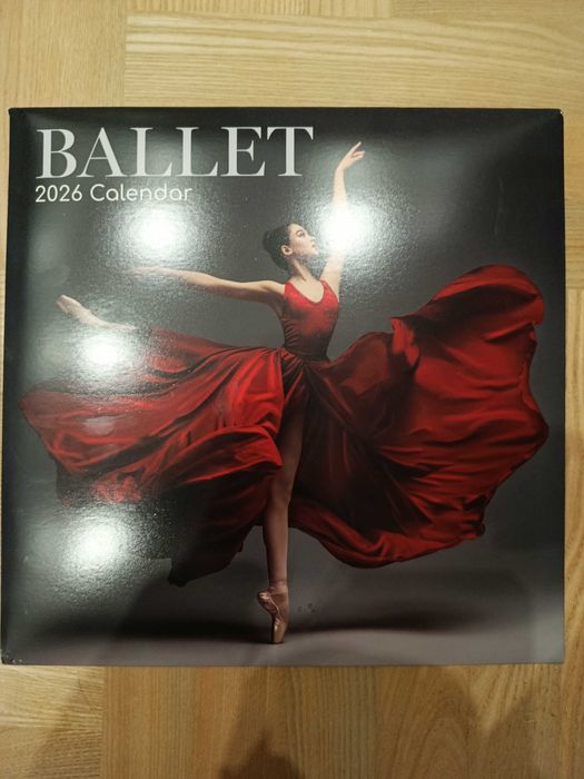 Kalendarz n2026 balet nowy ścienny