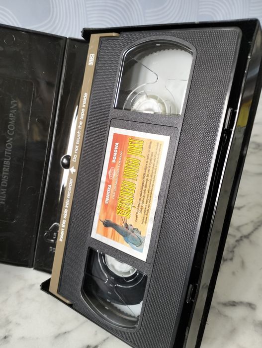 Kaseta vhs szczęśliwego nowego Jorku.