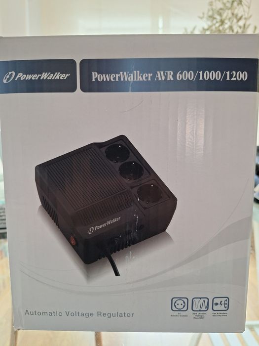Estabilizador / Regulador de Voltagem POWERWALKER AVR 1000