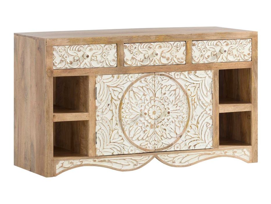 Szafka Delhi 130cm drewno mango